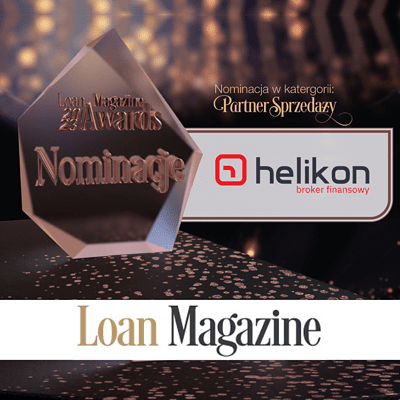 Nominacja Helikon w kategorii Partner Sprzedaży Loan Magazine Awards 2023